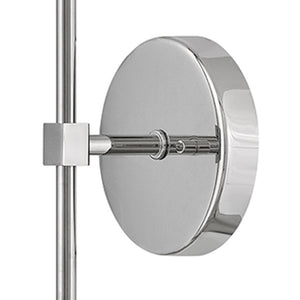 Tides 5" One Light Large Sconce, Polished Nickel