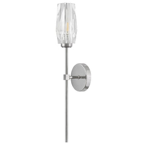 Tides 5" One Light Large Sconce, Polished Nickel