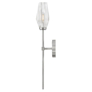 Tides 5" One Light Large Sconce, Polished Nickel