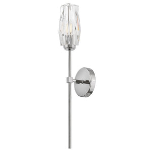Tides 5" One Light Large Sconce, Polished Nickel
