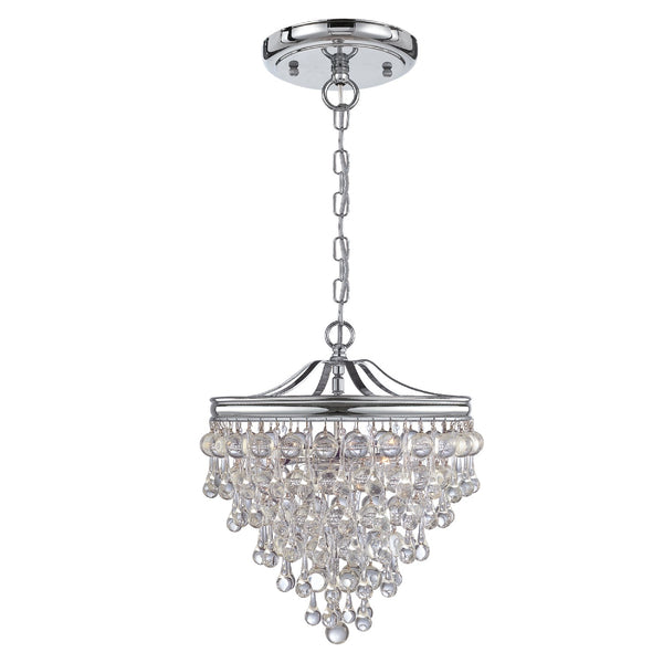 Bauble 13'' Three Light Mini Chandelier, Polished Chrome - Alternate Product Image 1.jpg