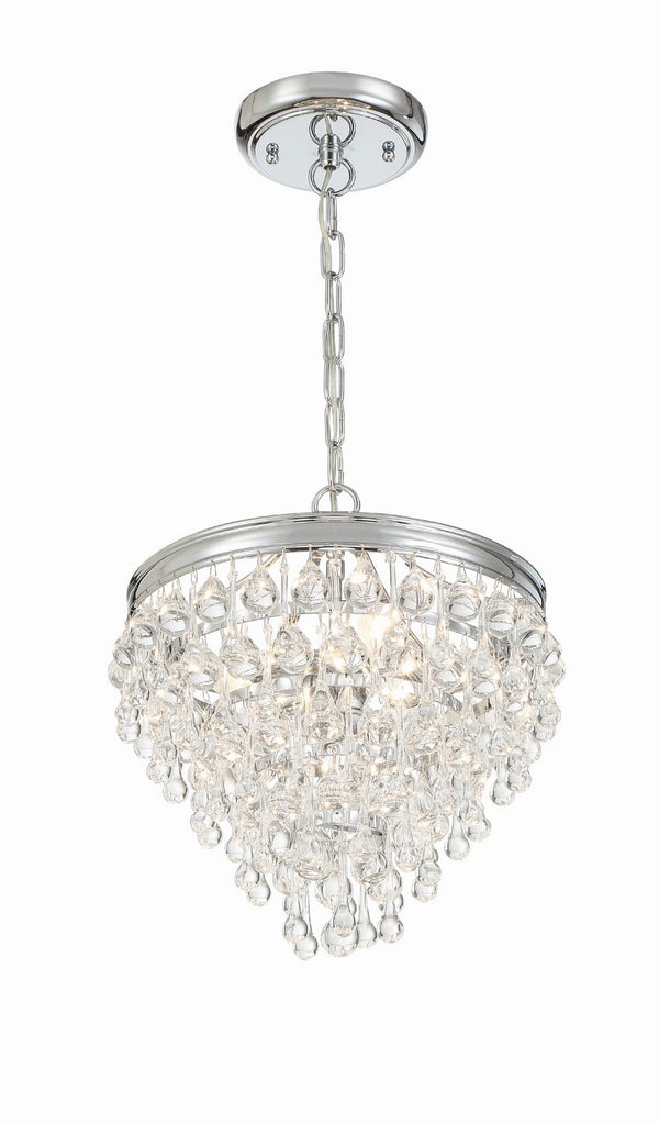 Bauble 13'' Three Light Mini Chandelier, Polished Chrome Alt 5.jpg