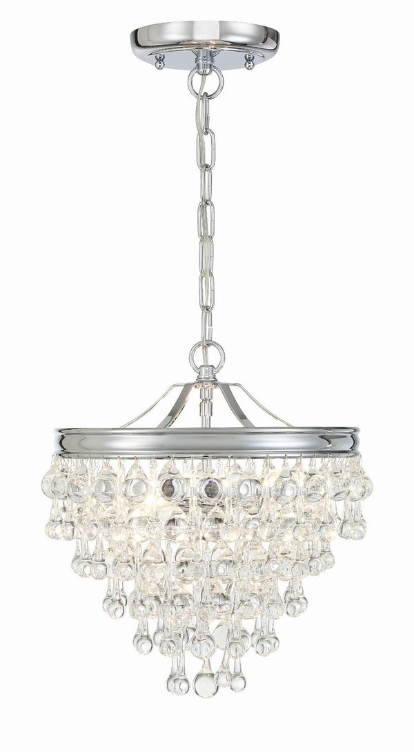 Bauble 13'' Three Light Mini Chandelier, Polished Chrome - Main Product Image.jpg