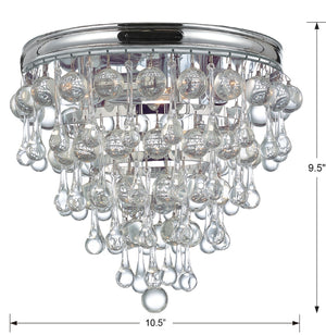 Bauble 10.5'' Three Light Flush Mount, Polished Chrome Alt 4.jpg