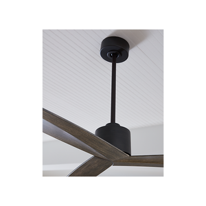 Kairn 60" Ceiling Fan, Aged Pewter With Light Grey Weathered Oak Blades