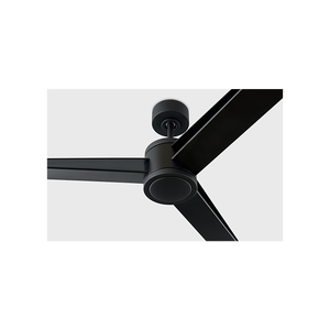 Velin 60" One Light LED Ceiling Fan, Midnight Black