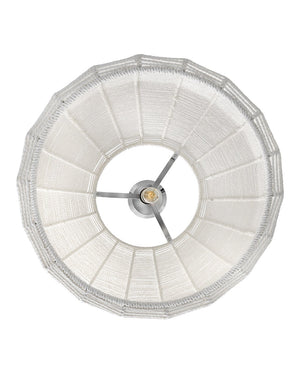 Luca 20" One Light Large Convertible Pendant, Polished Chrome