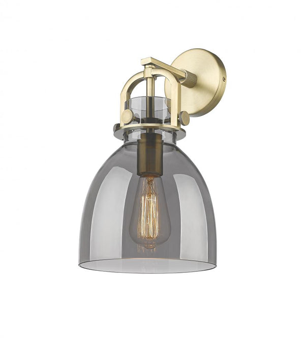 Foundry Glass Cloche 8" One Light Sconce, Brushed Brass