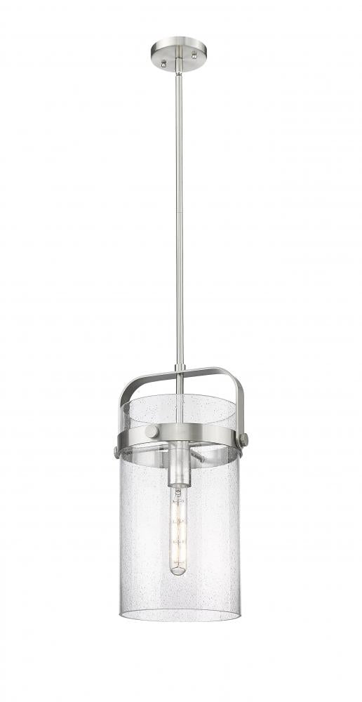 Marvelle 8" One Light Pendant, Satin Nickel