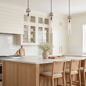 Marvelle 5" One Light Pendant, Matte Black