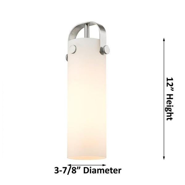 Marvelle 4" One Light Sconce, Polished Nickel