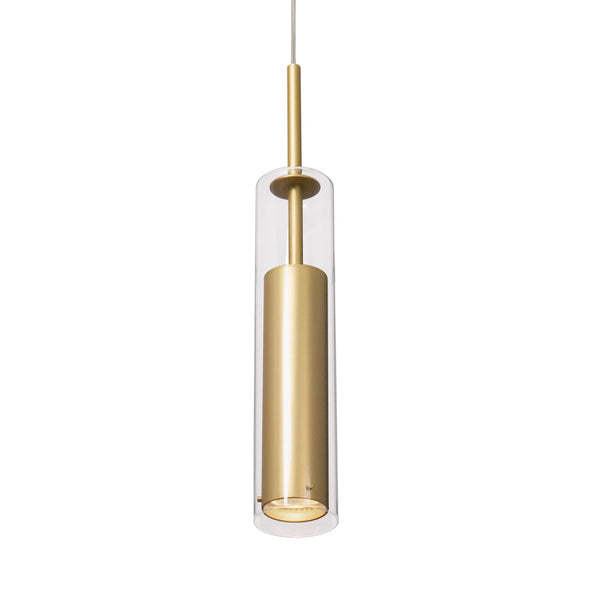Branford 3" One-Light Pendant, Brushed Gold