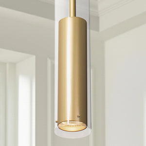 Branford 3" One-Light Pendant, Brushed Gold