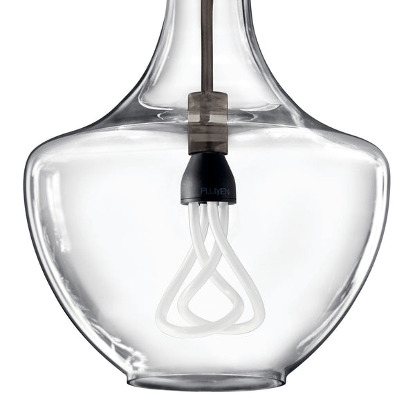 Vance 14" One Light Pendant, Clear Glass / Olde Bronze
