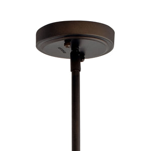 Vance 10" One Light Pendant, Clear Glass / Olde Bronze