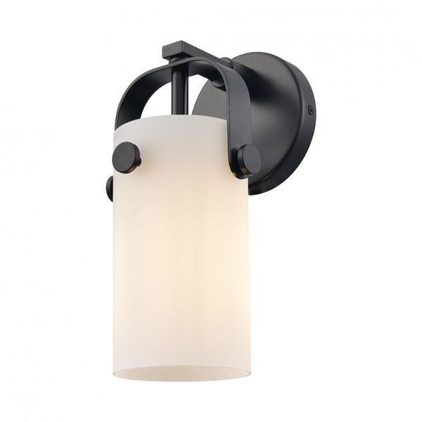 Marvelle 4" One Light Sconce, Matte Black