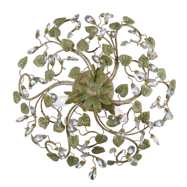 Ivy 20.5'' Five Light Semi Flush Mount, Champagne - Alternate Product Image 1.jpg