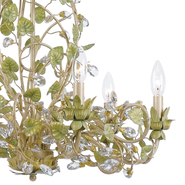 Ivy 25'' Six Light Chandelier, Champagne - Alternate Product Image 1.jpg