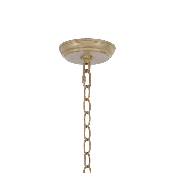 Ivy 25'' Six Light Chandelier, Champagne Alt 4.jpg