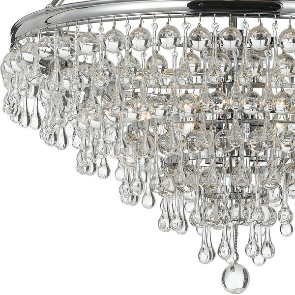 Bauble 25'' Eight Light Chandelier, Polished Chrome - Alternate Product Image 1.jpg
