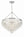 Bauble 25'' Eight Light Chandelier, Polished Chrome Alt 4.jpg
