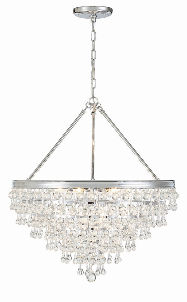 Bauble 25'' Eight Light Chandelier, Polished Chrome Alt 5.jpg