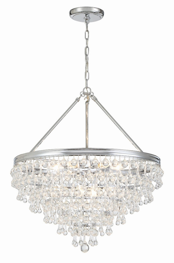 Bauble 25'' Eight Light Chandelier, Polished Chrome - Main Product Image.jpg