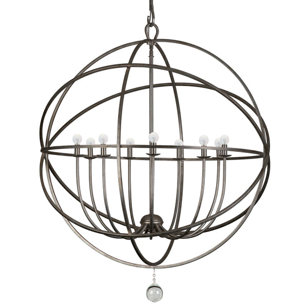 Soleil 40'' Nine Light Chandelier, English Bronze - Alternate Product Image 1.jpg