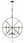 Soleil 40'' Nine Light Chandelier, English Bronze - Alternate Product Image 3.jpg