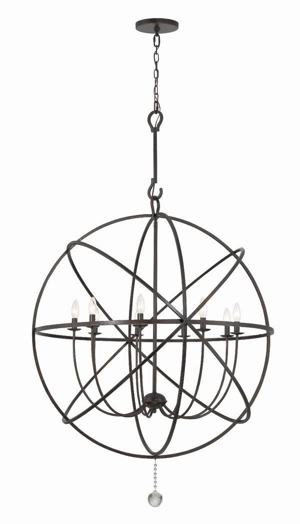 Soleil 40'' Nine Light Chandelier, English Bronze - Main Product Image.jpg