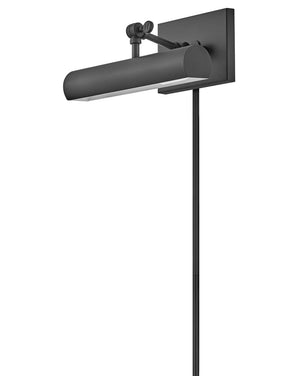 Pebble 12" One Light Small Adjustable Accent Light, Black