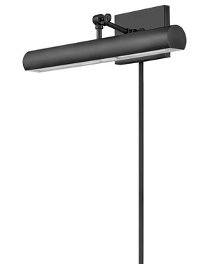 Pebble 20" Two Lights Medium Adjustable Accent Light, Black