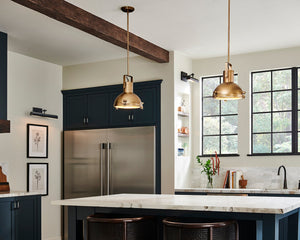 Pebble 20" Two Lights Medium Adjustable Accent Light, Black