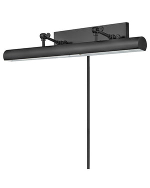 Pebble 30" Two Lights Large Adjustable Accent Light, Black