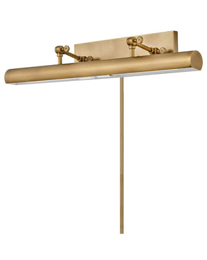 Pebble 30" Two Lights Large Adjustable Accent Light, Heritage Brass