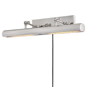 Pebble 30" Two Lights Large Adjustable Accent Light, Polished Nickel