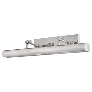 Pebble 30" Two Lights Large Adjustable Accent Light, Polished Nickel