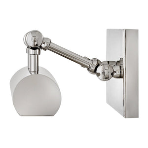 Pebble 30" Two Lights Large Adjustable Accent Light, Polished Nickel