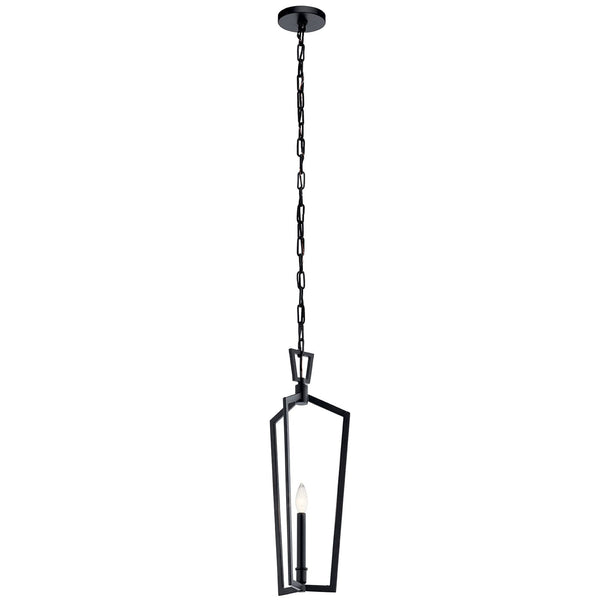 Gannon 9" One Light Mini Pendant, Black