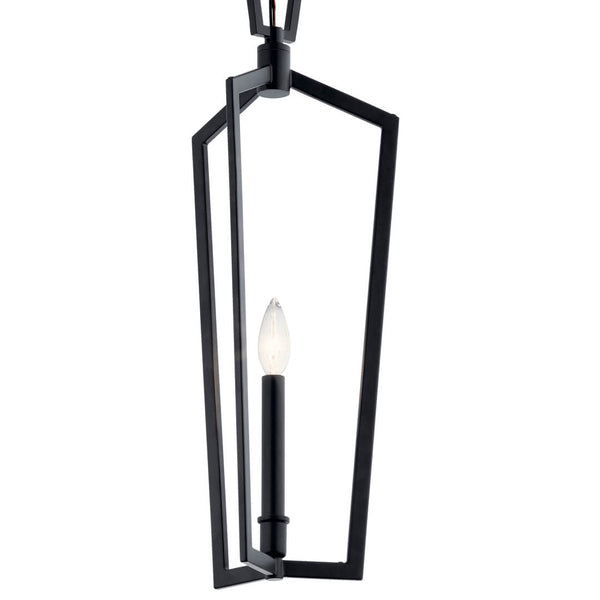 Gannon 9" One Light Mini Pendant, Black