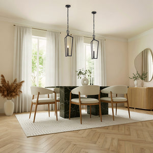Gannon 9" One Light Mini Pendant, Black