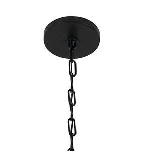 Gannon 37" Sixteen Lights Chandelier, Black