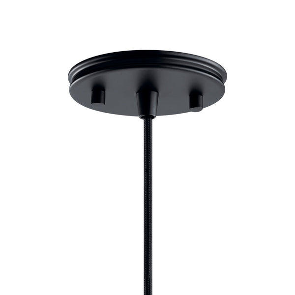 Neely 5" One Light Mini Pendant, Black