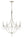 Katrina 27.5'' Five Light Chandelier, Antique Silver - Main Product Image.jpg