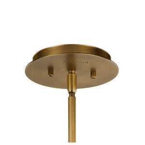 Ledger 6" One Light Pendant, Black