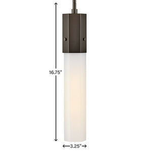Chime 3" One Light Extra Small Pendant, Black Oxide