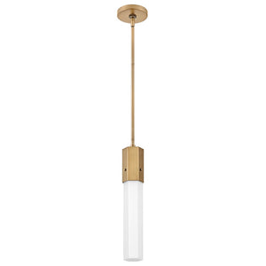 Chime 3" One Light Extra Small Pendant, Heritage Brass
