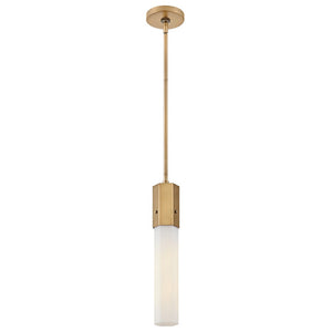Chime 3" One Light Extra Small Pendant, Heritage Brass
