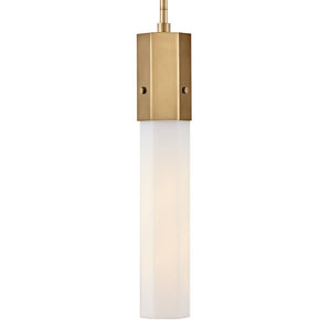 Chime 3" One Light Extra Small Pendant, Heritage Brass