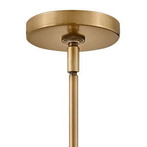 Chime 3" One Light Extra Small Pendant, Heritage Brass